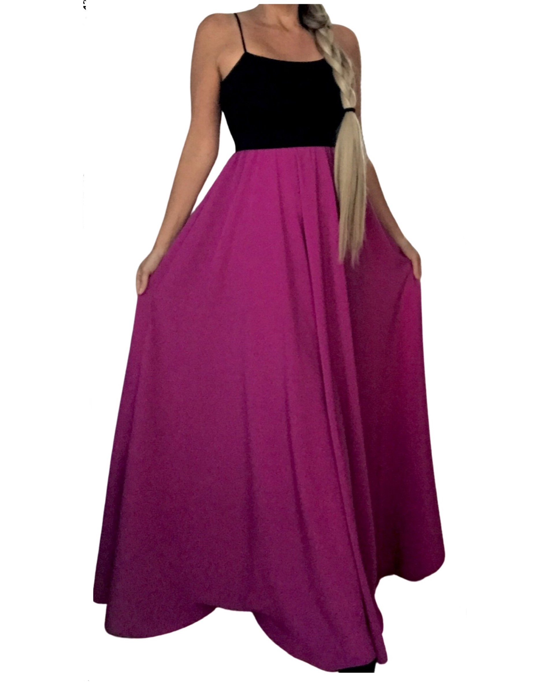 Dlouhé šaty BOROS DR-L-FU01